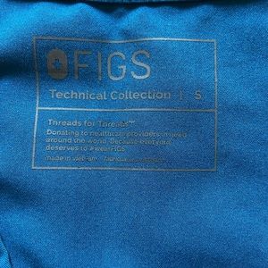 Figs Scrubs set Color Alps Blue